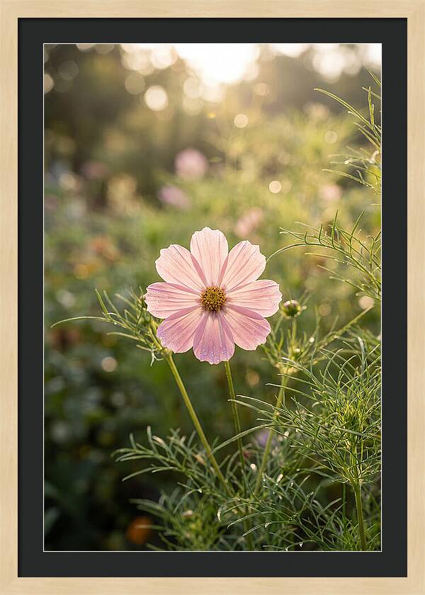 Cosmos Blossom In Soft Light
