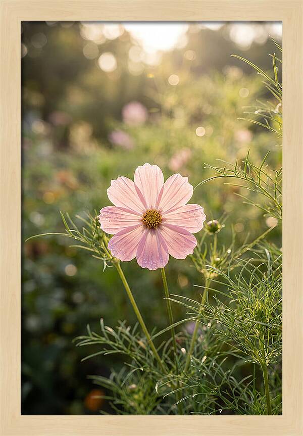 Cosmos Blossom In Soft Light