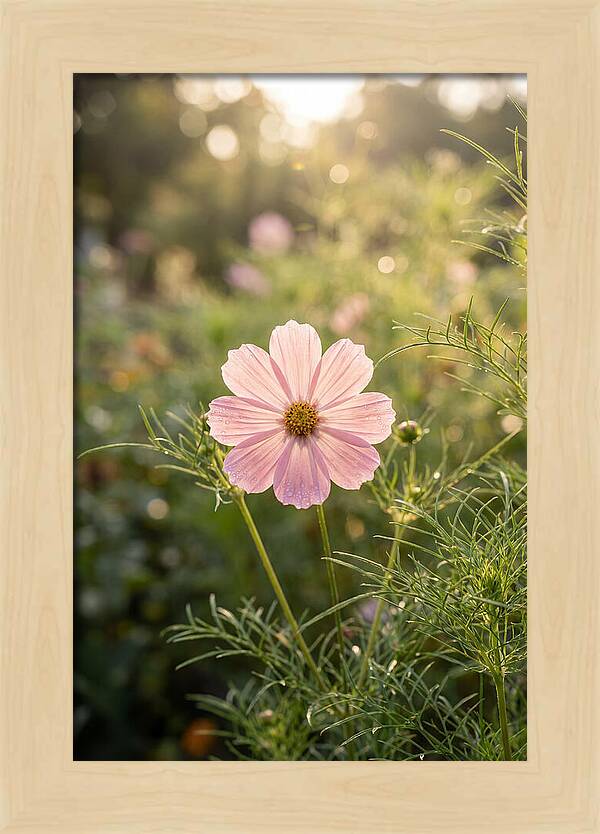 Cosmos Blossom In Soft Light