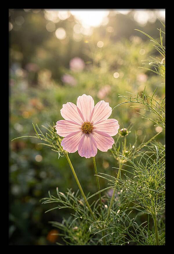 Cosmos Blossom In Soft Light