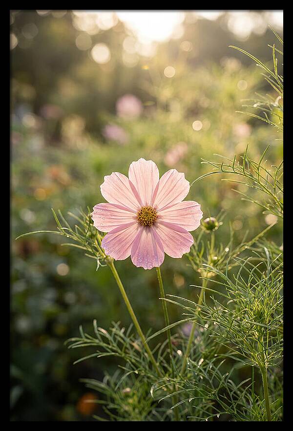 Cosmos Blossom In Soft Light