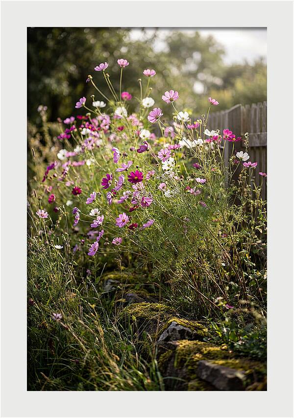 Cosmos In Bloom