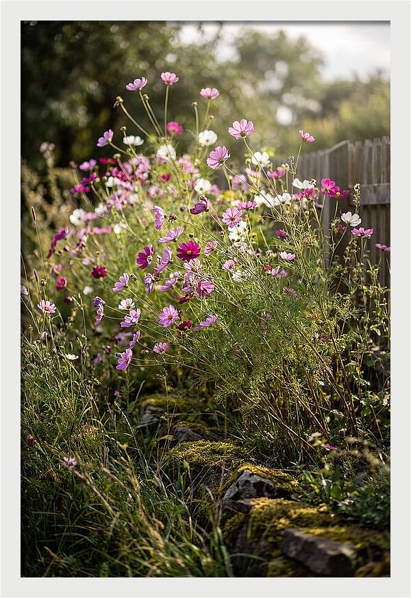 Cosmos In Bloom