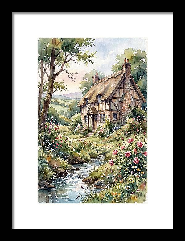 Cottage By The Stream