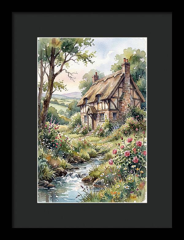 Cottage By The Stream