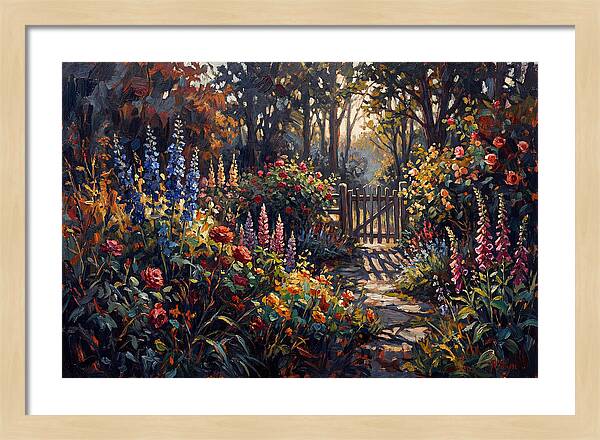 Cottage Garden Bursting With Perennials