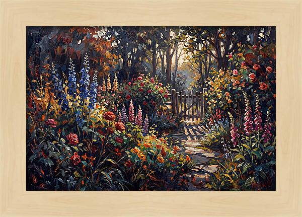 Cottage Garden Bursting With Perennials