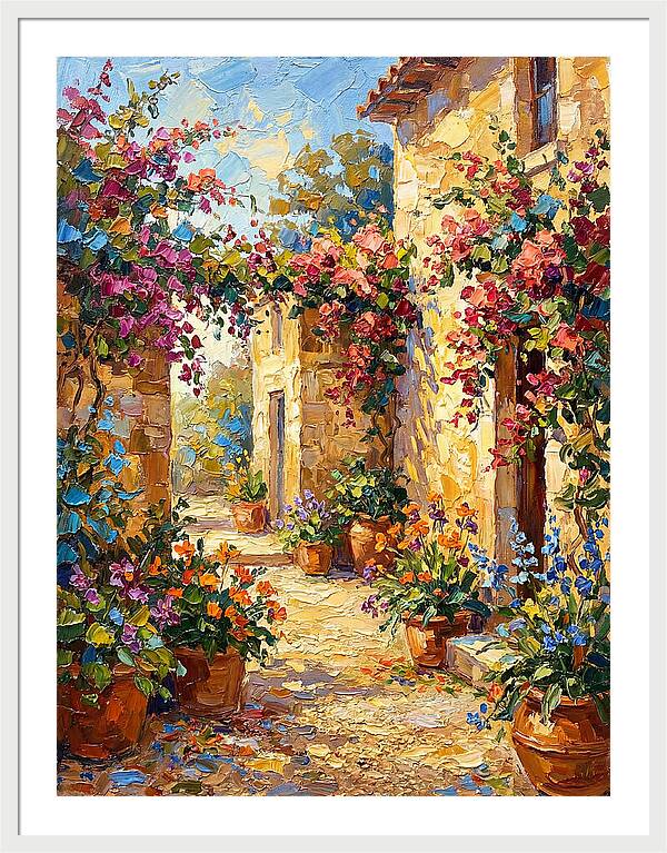 Cottage Garden Serenity
