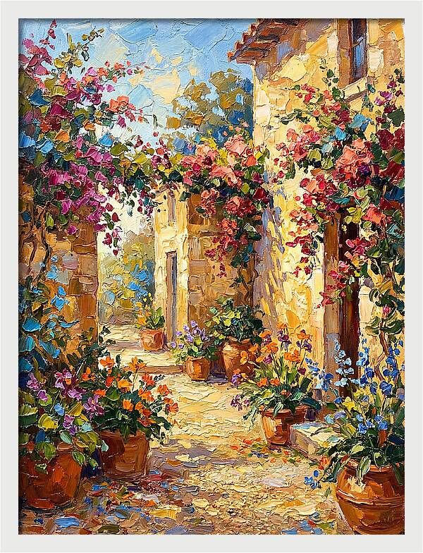 Cottage Garden Serenity