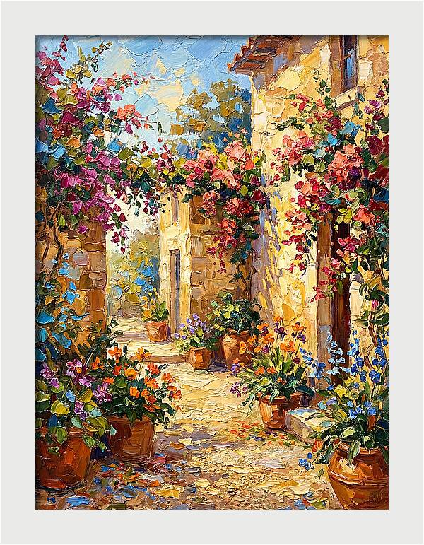 Cottage Garden Serenity