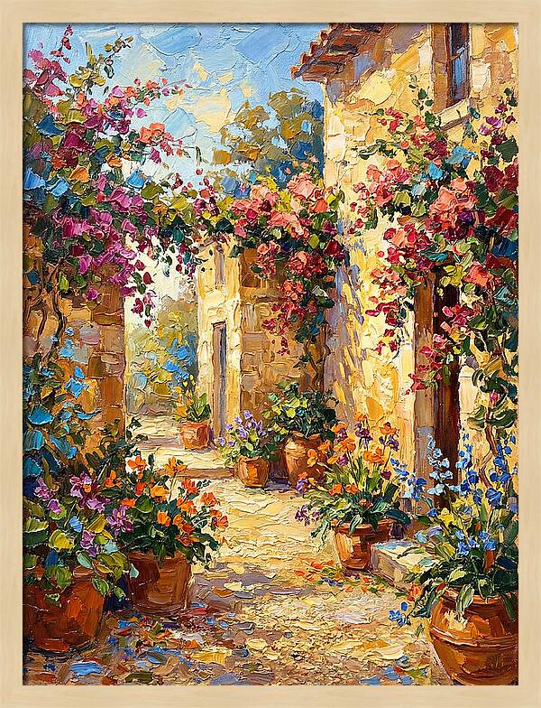 Cottage Garden Serenity