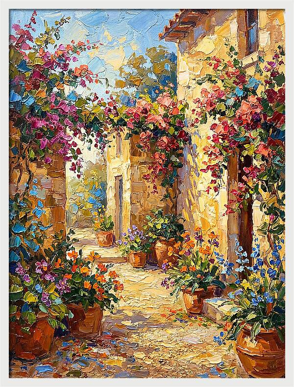 Cottage Garden Serenity