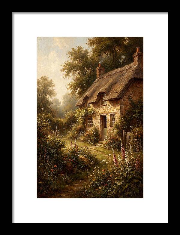 Cottage Surrounded By Nature