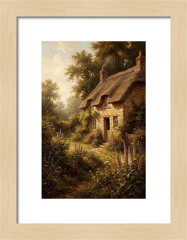 Cottage Surrounded By Nature