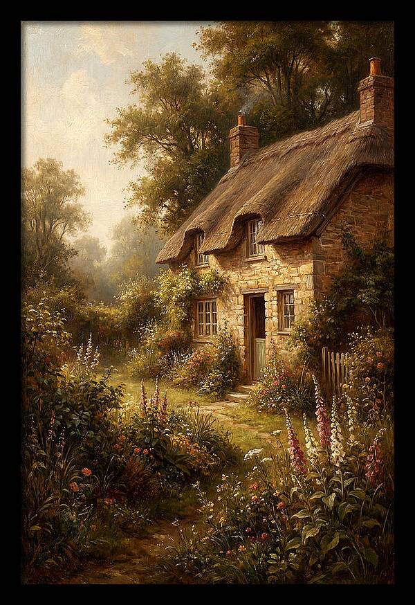Cottage Surrounded By Nature