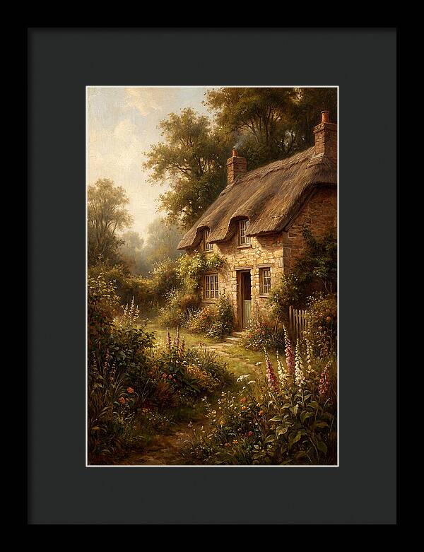 Cottage Surrounded By Nature