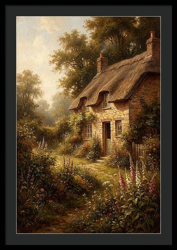 Cottage Surrounded By Nature