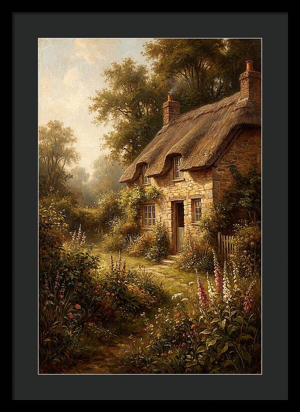 Cottage Surrounded By Nature