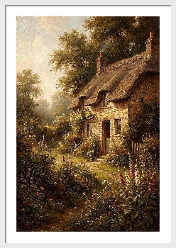 Cottage Surrounded By Nature