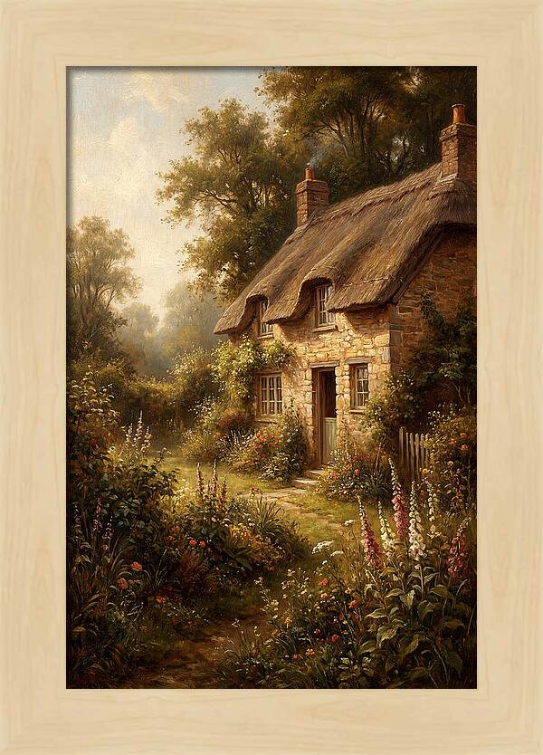Cottage Surrounded By Nature