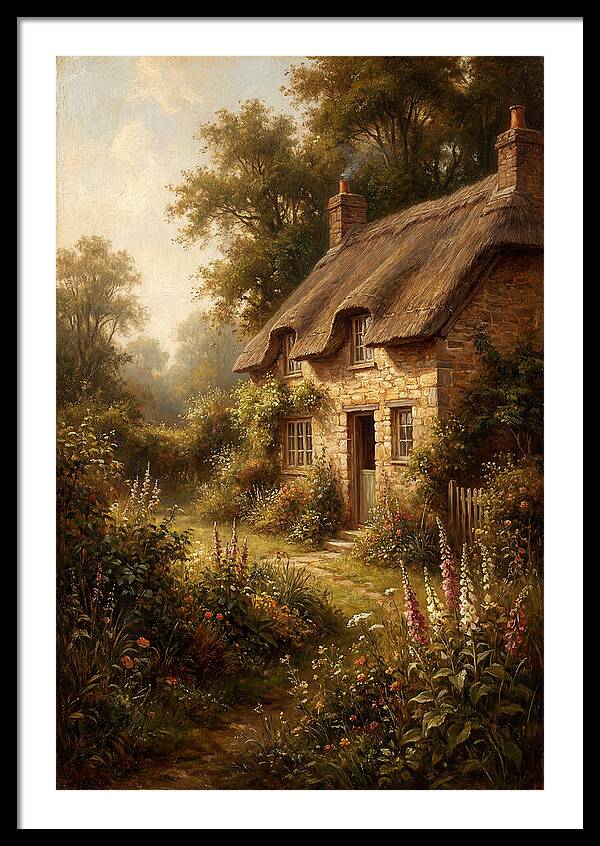 Cottage Surrounded By Nature