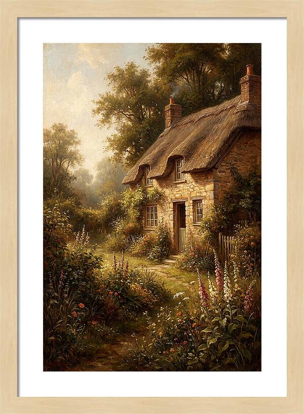 Cottage Surrounded By Nature