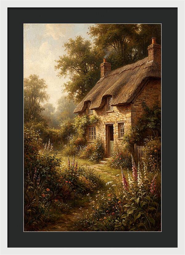 Cottage Surrounded By Nature