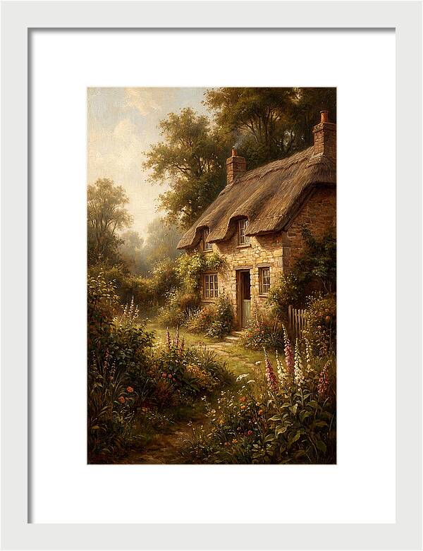 Cottage Surrounded By Nature
