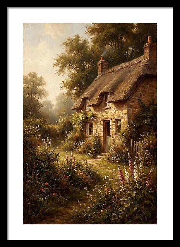 Cottage Surrounded By Nature
