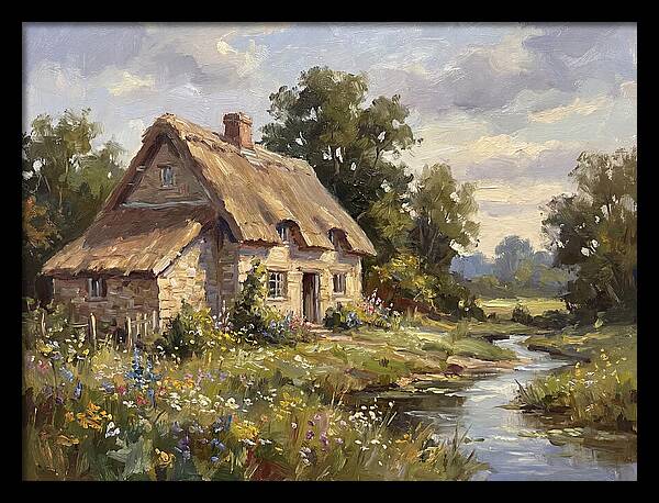 Cottage Tranquility In Nature