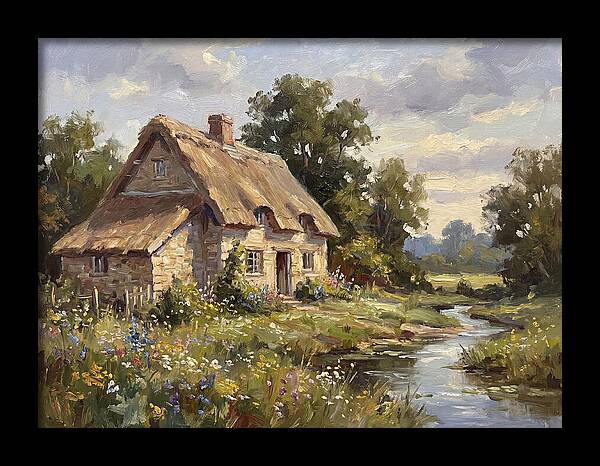 Cottage Tranquility In Nature