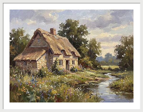Cottage Tranquility In Nature