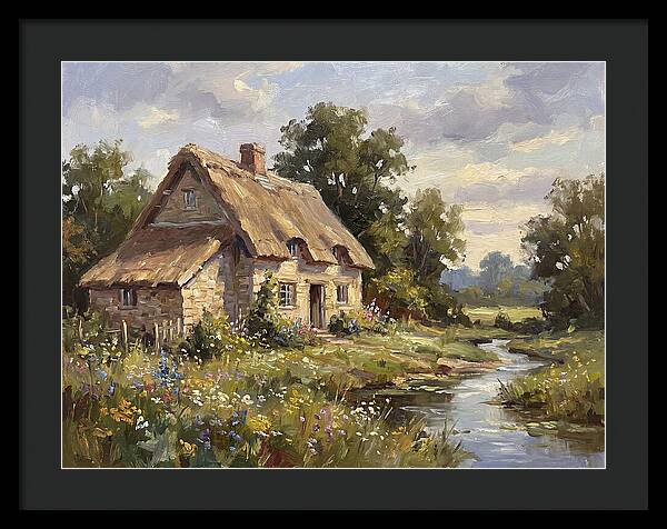 Cottage Tranquility In Nature