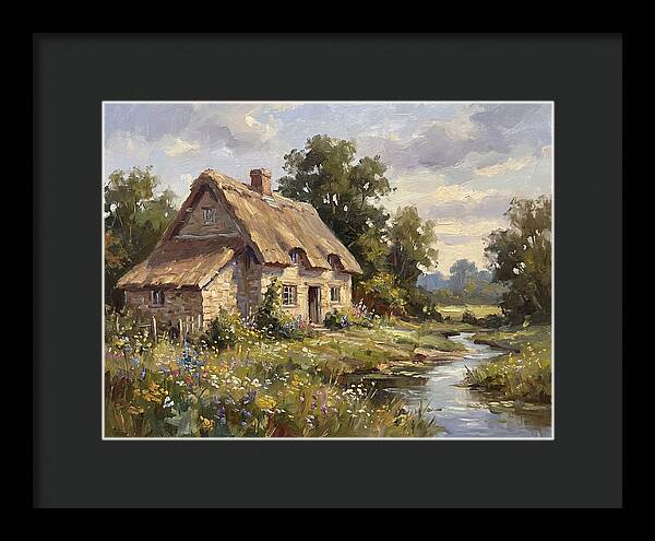 Cottage Tranquility In Nature