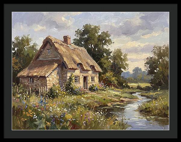 Cottage Tranquility In Nature