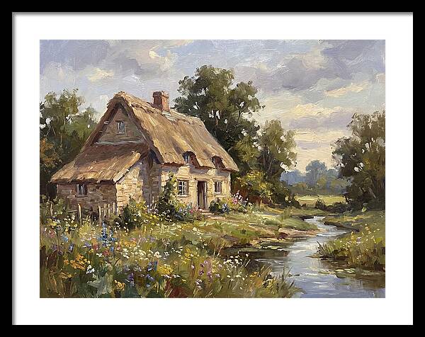 Cottage Tranquility In Nature
