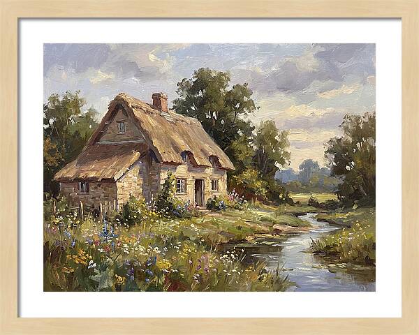 Cottage Tranquility In Nature