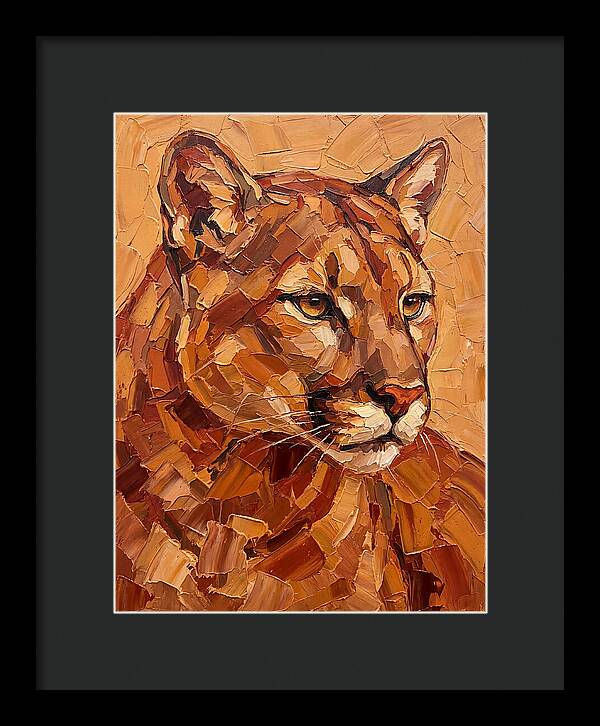 Cougar In Warm Tones