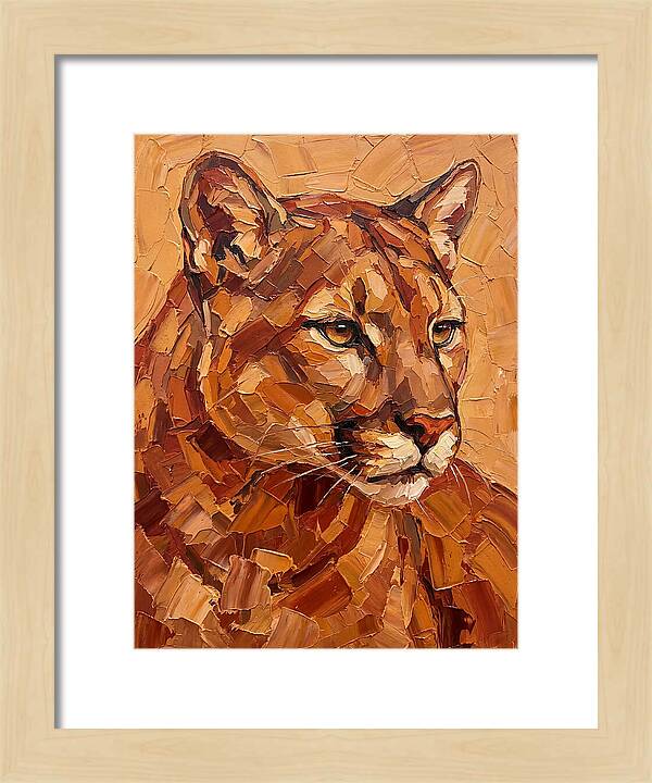 Cougar In Warm Tones