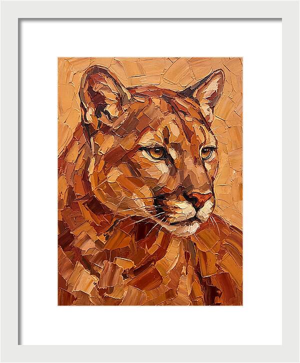 Cougar In Warm Tones