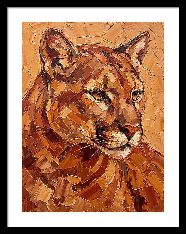 Cougar In Warm Tones