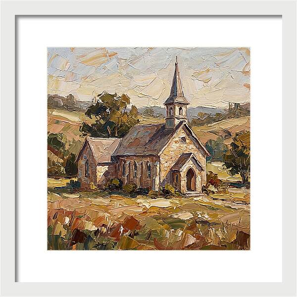 Country Church In Soft Light