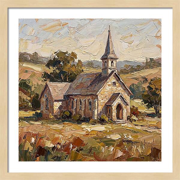Country Church In Soft Light