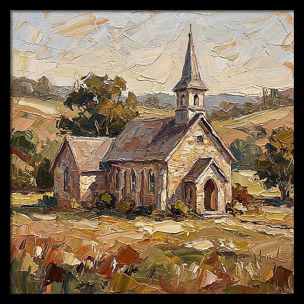 Country Church In Soft Light