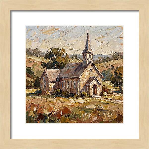 Country Church In Soft Light
