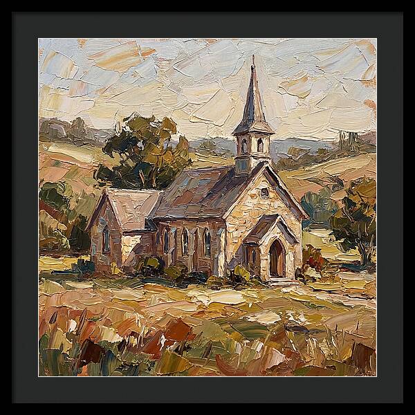 Country Church In Soft Light