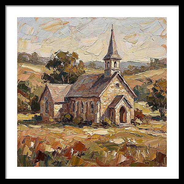 Country Church In Soft Light