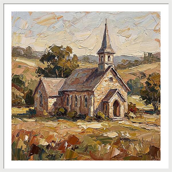 Country Church In Soft Light