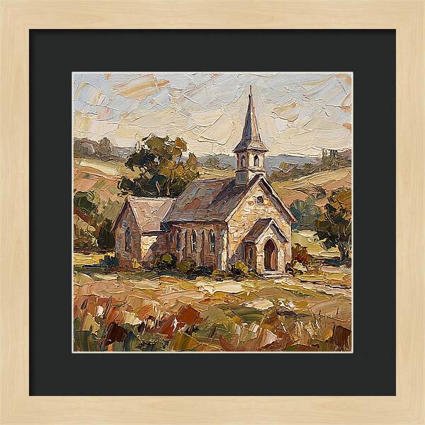 Country Church In Soft Light