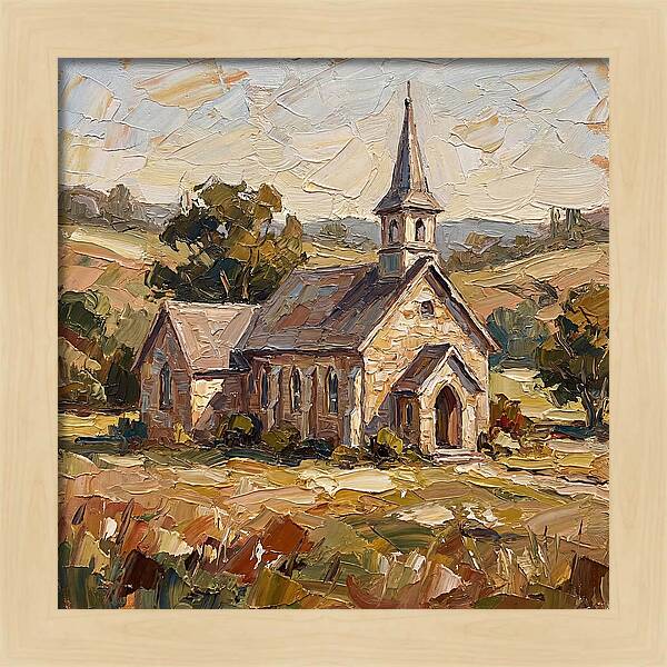Country Church In Soft Light